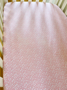 Crib Sheet | Pink and Pretty