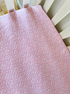 Crib Sheet | Pink and Pretty