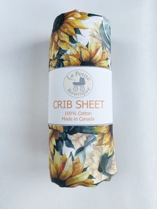 Crib Sheet | Sunflower