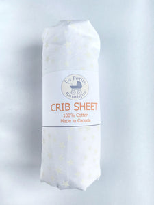 Crib Sheet | White Stars